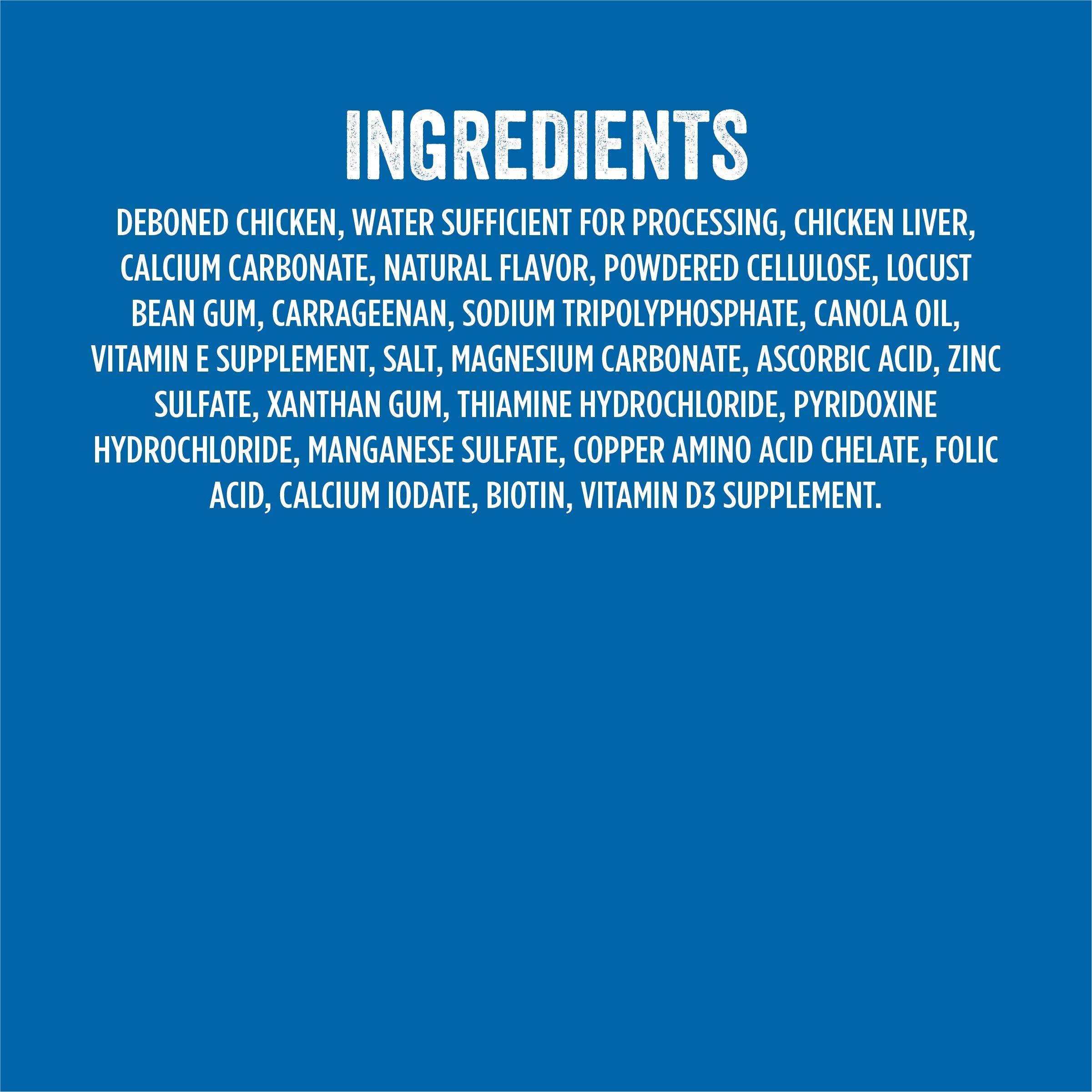 Vitamines et minéraux dans Evolve Repas Classiques Chat Poulet pour nutriments