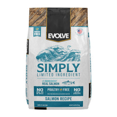 Evolve Saumon croquettes – grains entiers soutiennent la digestion du chien
