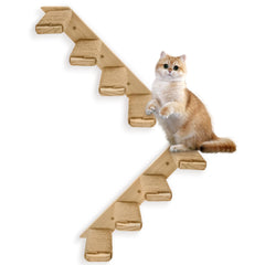 Ewenono lot 2x4 marches murales pour chat facilitant l accès vertical