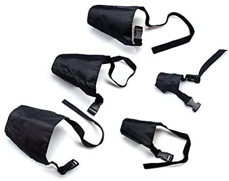 ewinever museliere ensemble 5pieces chien — ensemble polyvalent pour chiens de toutes tailles.
