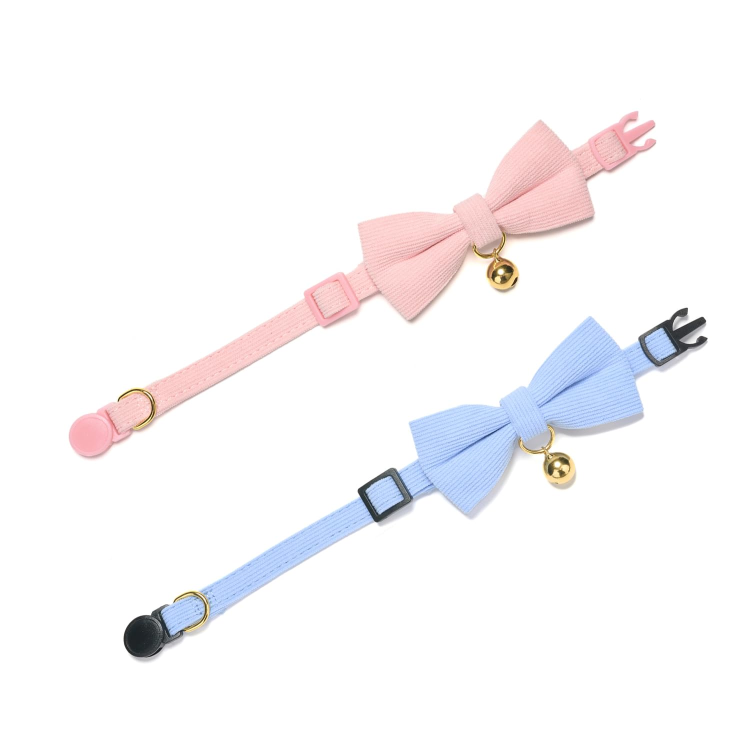 Collier Ewinoom ajustable 7,5–11 cm rose, confort et sécurité