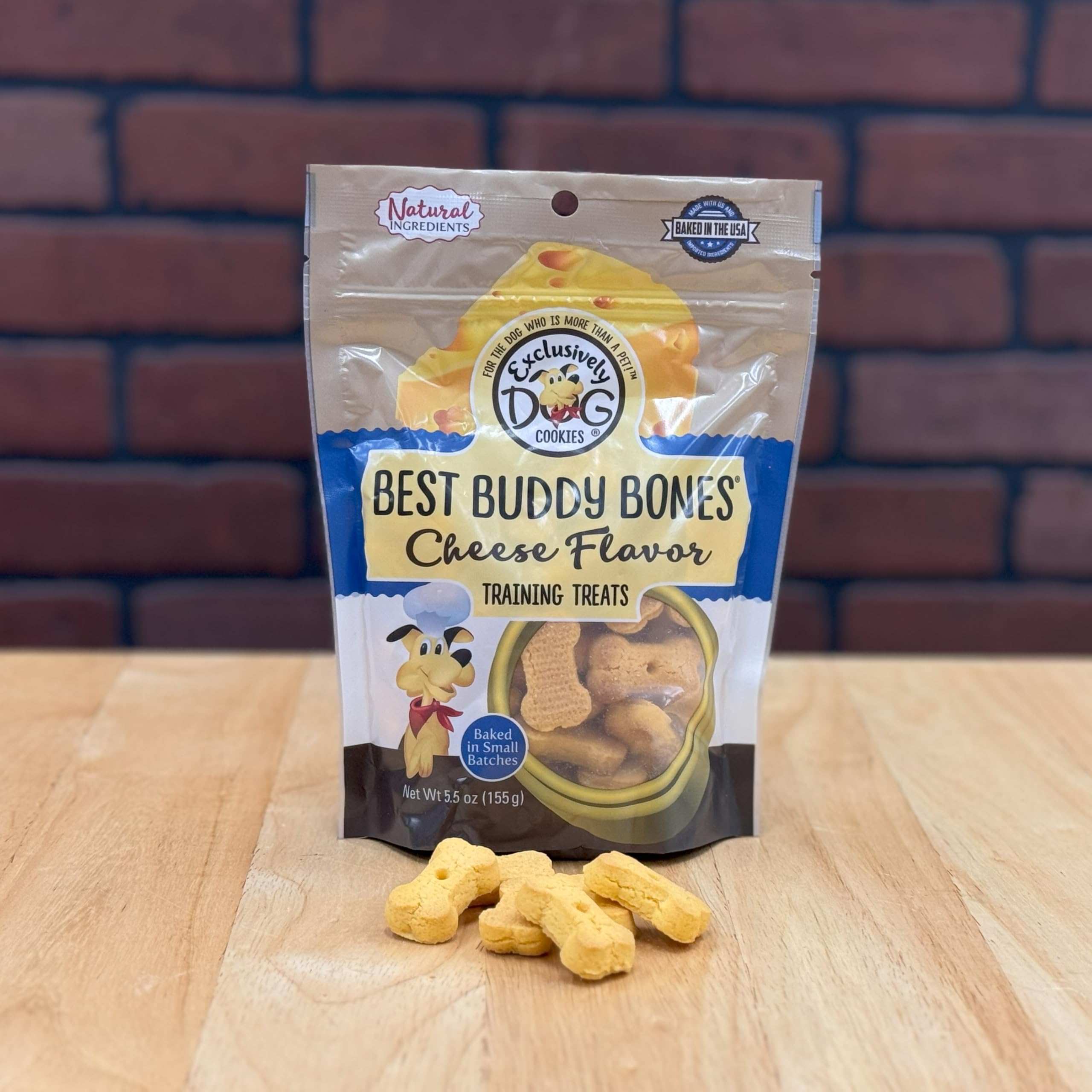 Biscuit os miniature Best Buddy Bones, texture douce pour chiots et petits chiens.