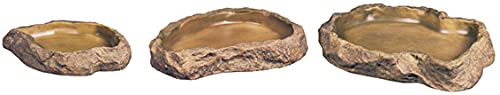 Exo Terra assiette-nourriture tortues, design robuste et hygiénique.