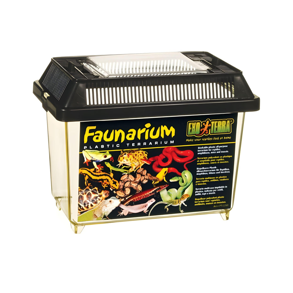 Exo Terra Faunarium design emboitable pour empiler plusieurs unités.