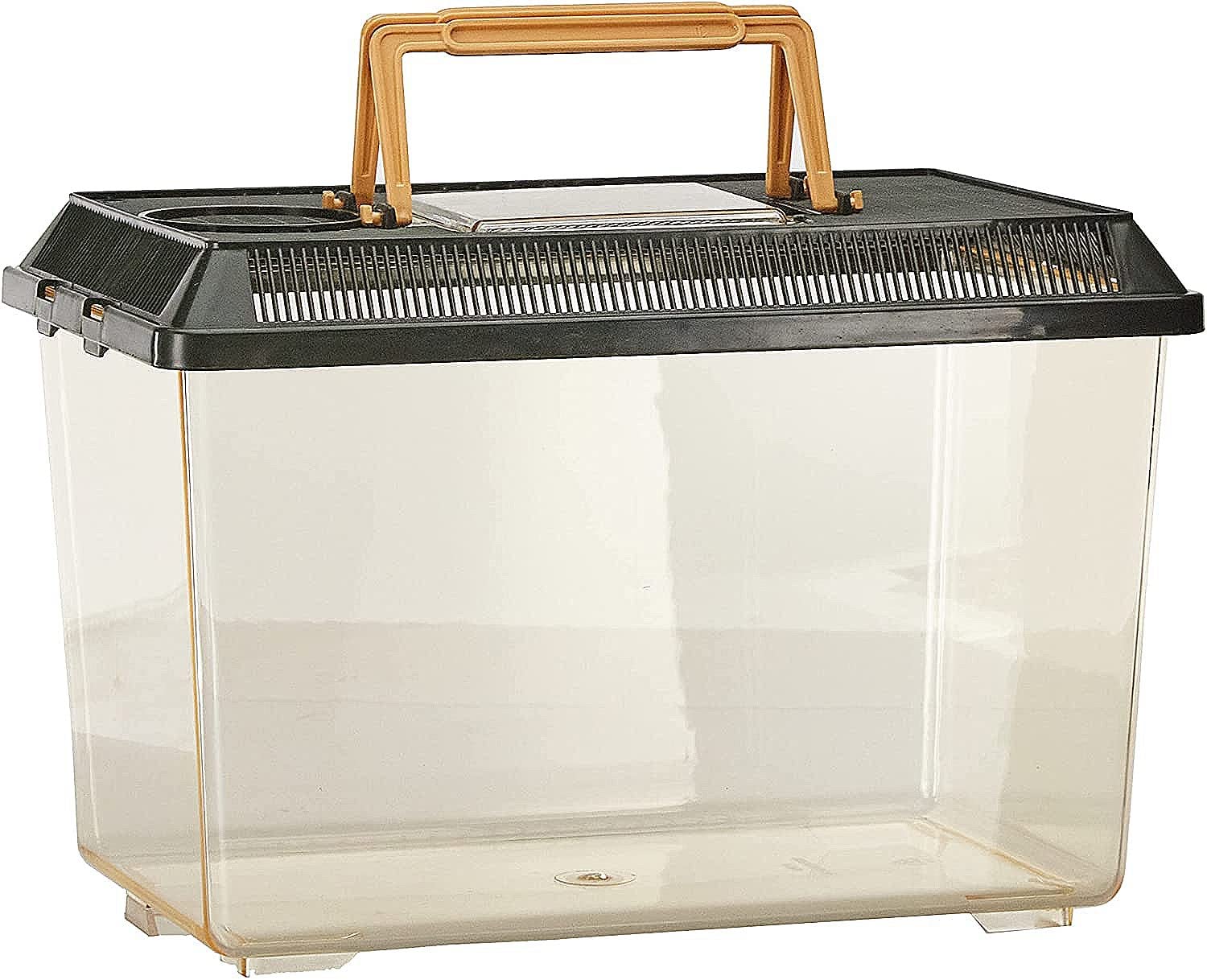Exo Terra Faunarium, fenêtre transparente facilite l'accès et l'observation.