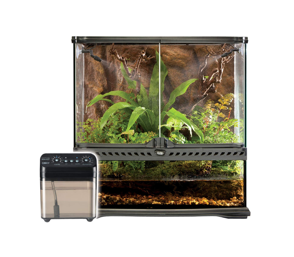 Exo Terra Monsoon Solo II – buse supplémentaire pour couverture multi-zones.