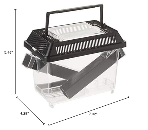 Exo Terra pen ventilation et sécurité lors des manipulations.