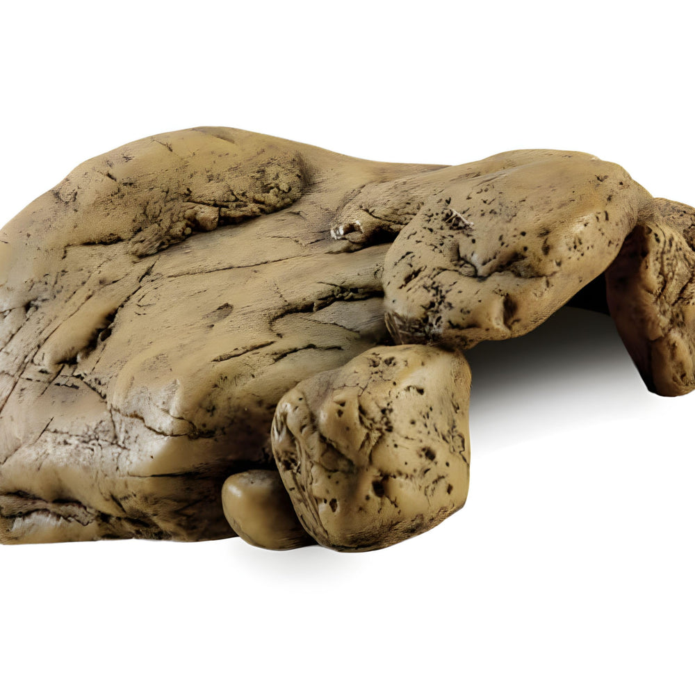 Exo Terra Reptile Den Extra Large, espace de repos confortable et stable.