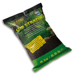 Exo Terra Sub Stratum: substrat volcanique bioactif pour terrarium sain et équilibré.