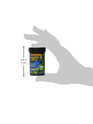 Exo Terra: tortue nageant en eau, pastilles faciles à consommer.