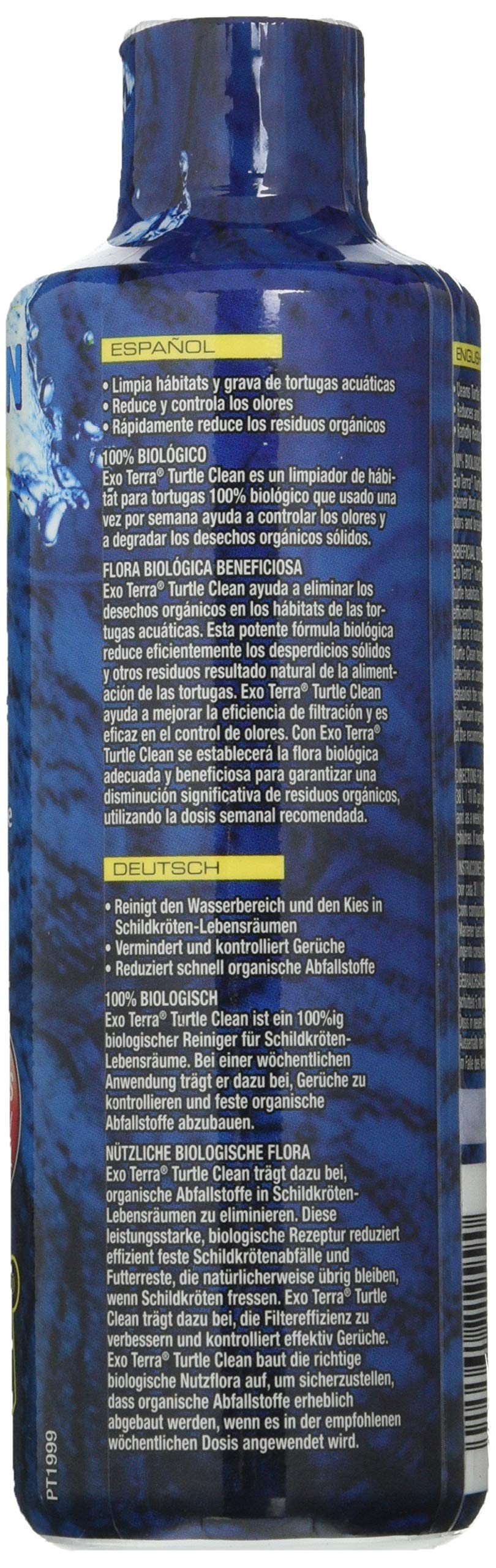 Exo Terra nettoyant biologique pour tortues – réduction des odeurs dans l’habitat.