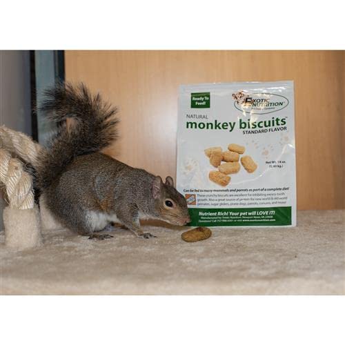 Monkey Biscuits Exotic Nutrition biscuit pratique pour rats et régime varié