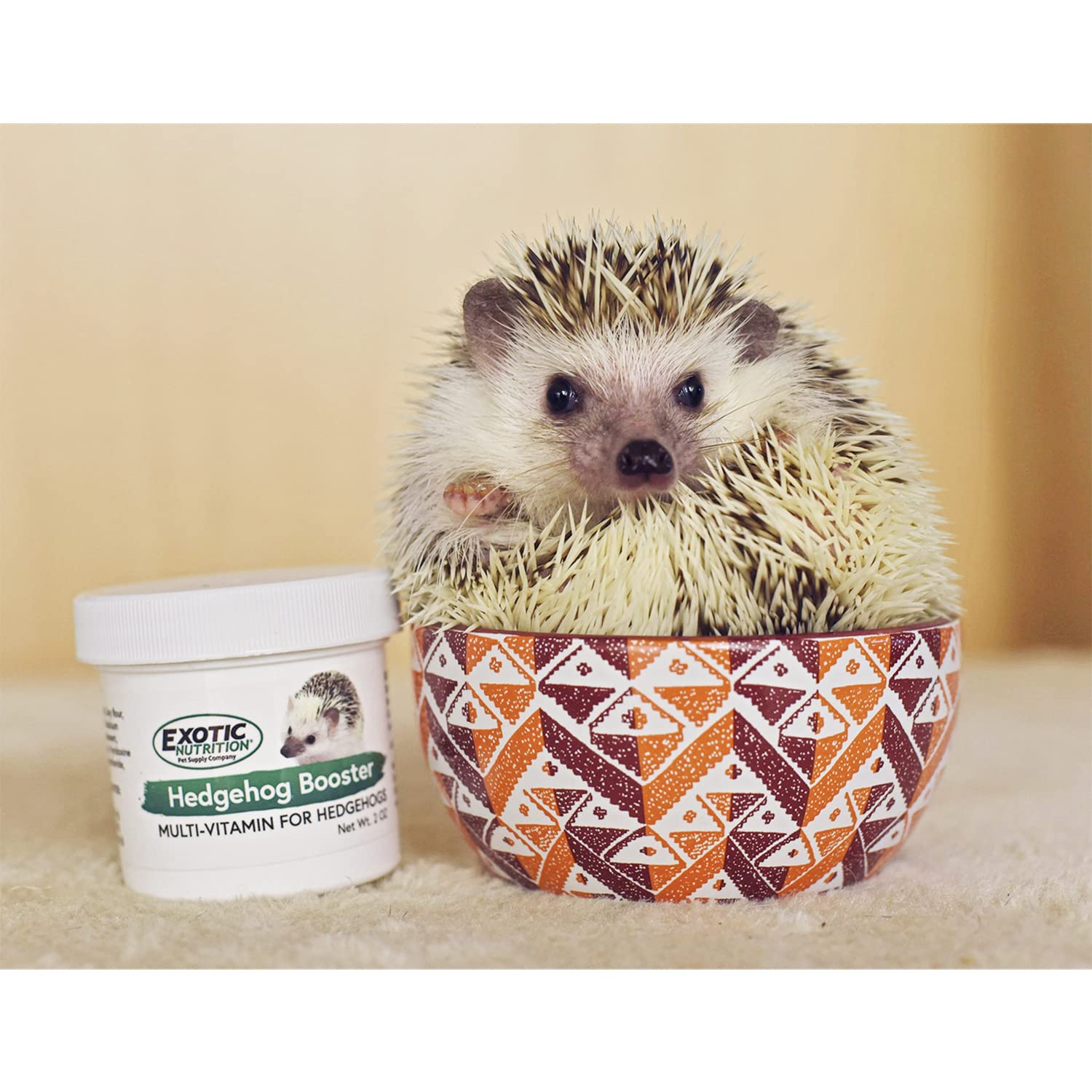 Boosteur hérisson Exotic Nutrition, emballage: format pratique et refermable.