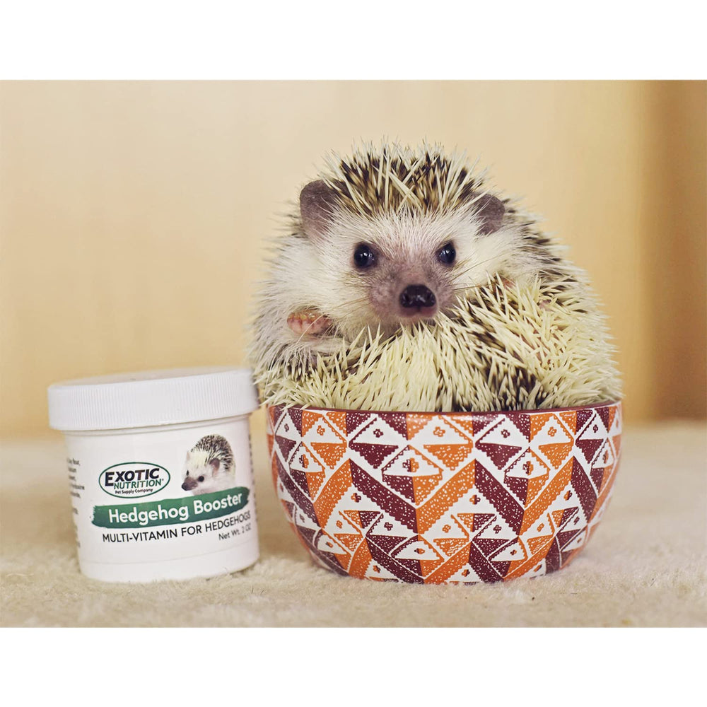 Boosteur hérisson Exotic Nutrition, emballage: format pratique et refermable.