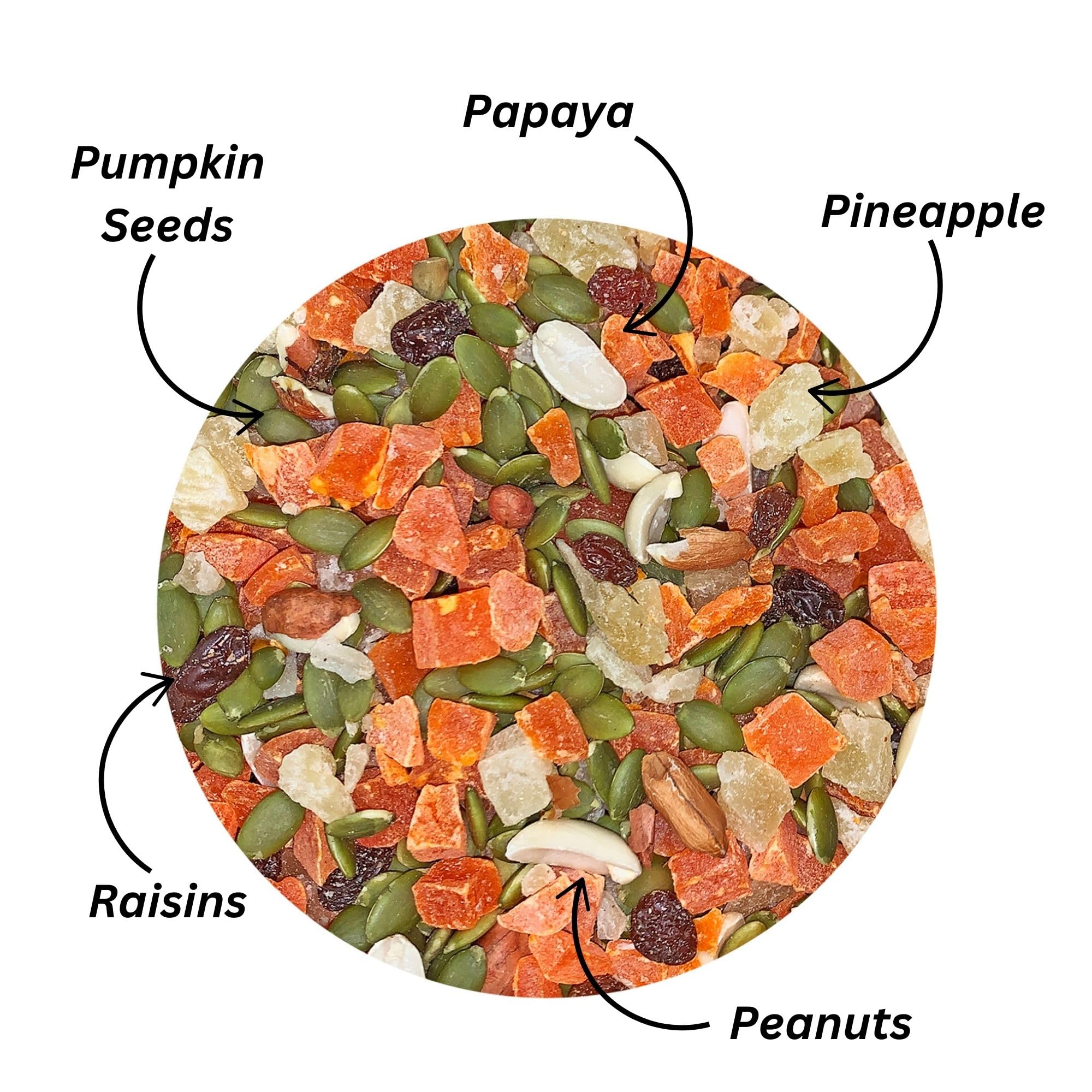 Exotic Nutrition Fruit et Noix Mélange – morceaux de fruits faciles à partager.