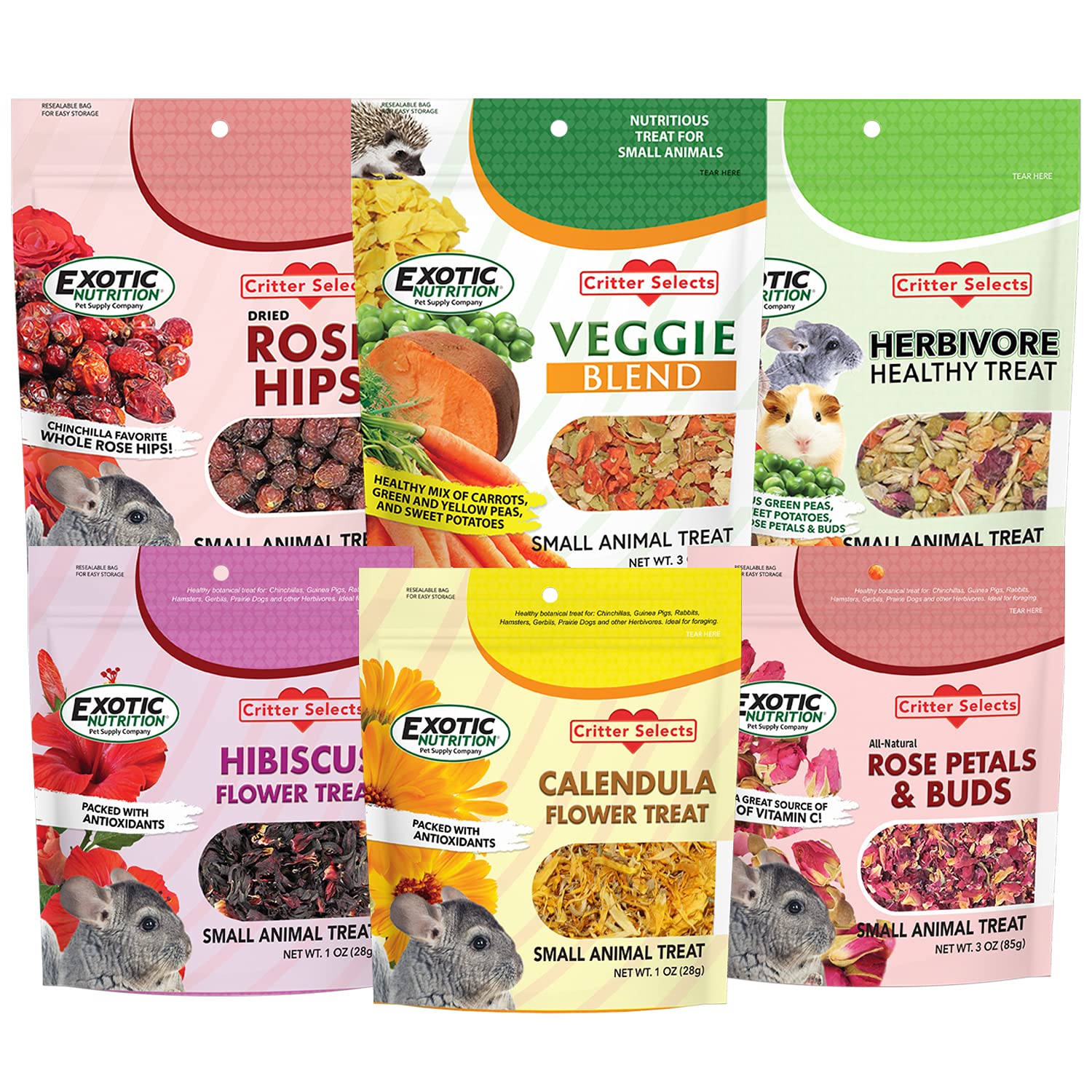Exotic Nutrition Herbivore Treats – stimulation forage: encourager l'exploration et le jeu
