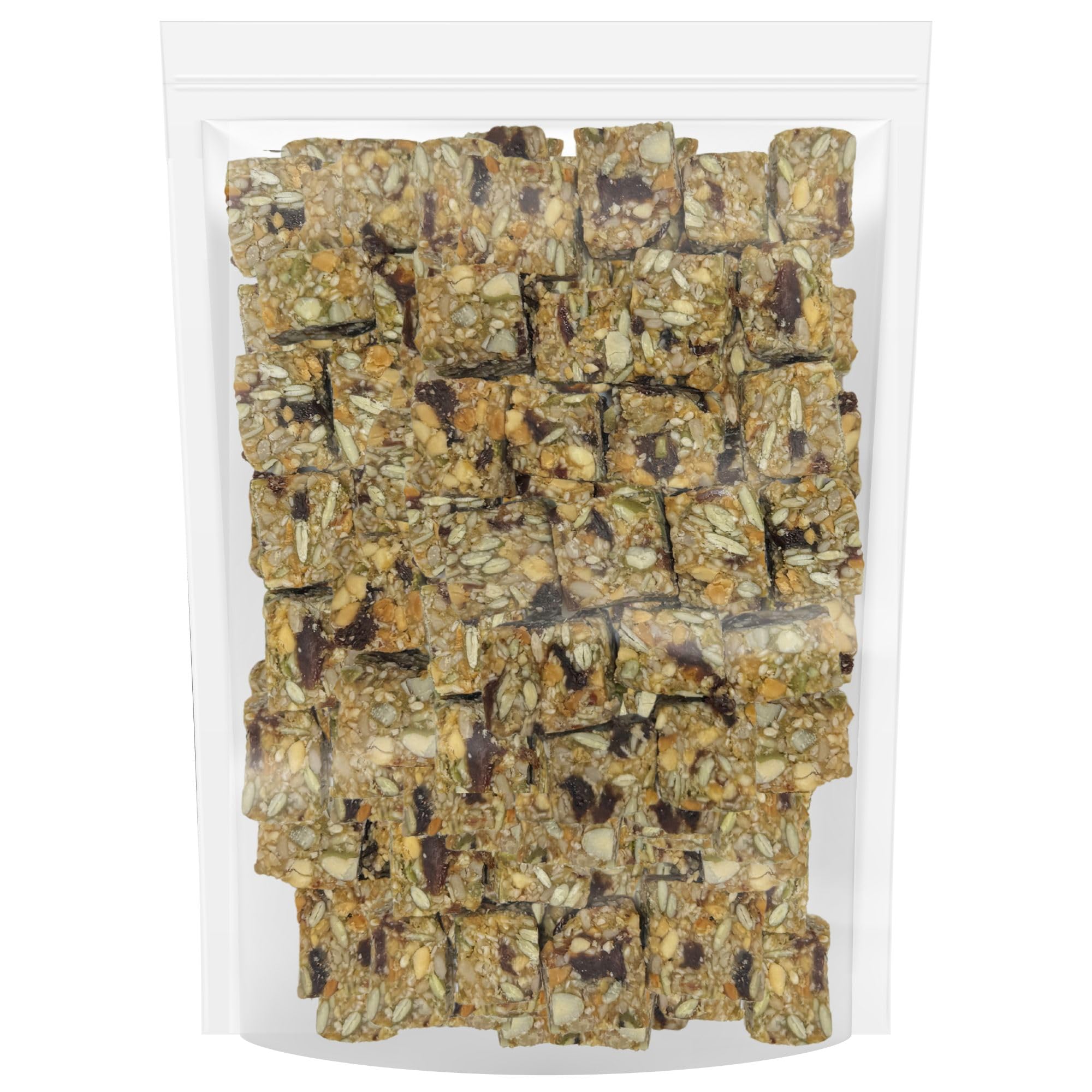 Exotic Nutrition blocs ingrédients – graines et noix naturelles.