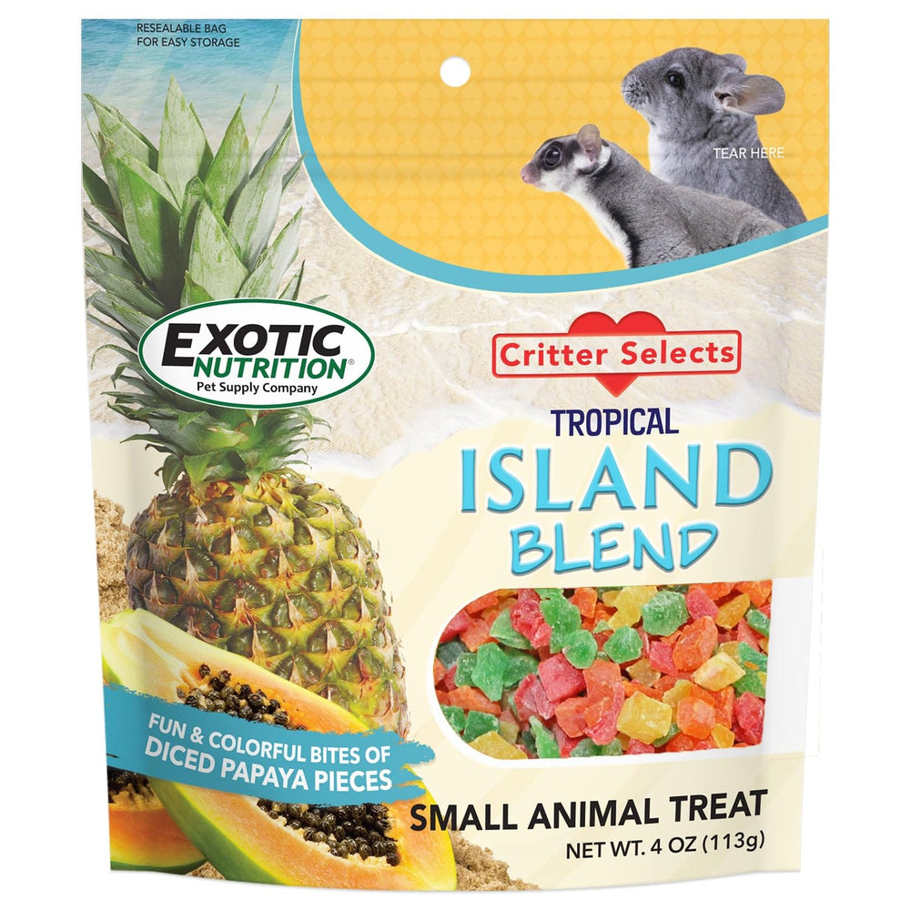 Exotic Nutrition Island Blend – morceaux d’ananas séchés pour friandise naturelle savoureuse
