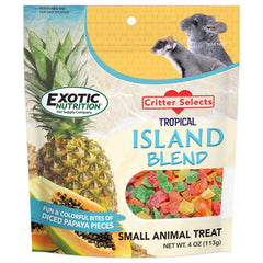 Exotic Nutrition Island Blend – morceaux d’ananas séchés pour friandise naturelle savoureuse