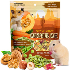 Flocons de pois verts dans Exotic Nutrition Muncher Mix source de fibres