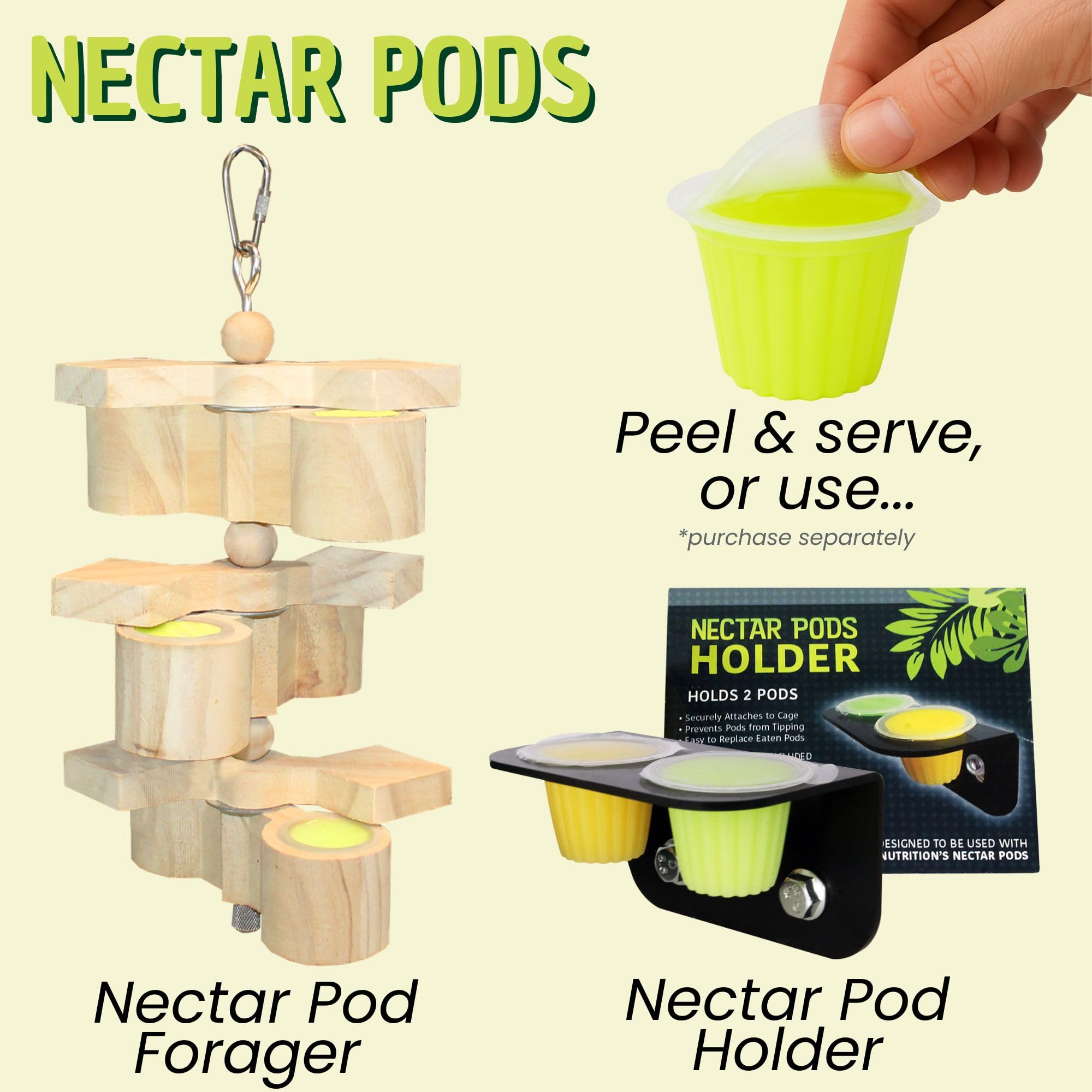 Nectar Pods Mango Exotic Nutrition – ingrédients naturels et saveur mangue exotique