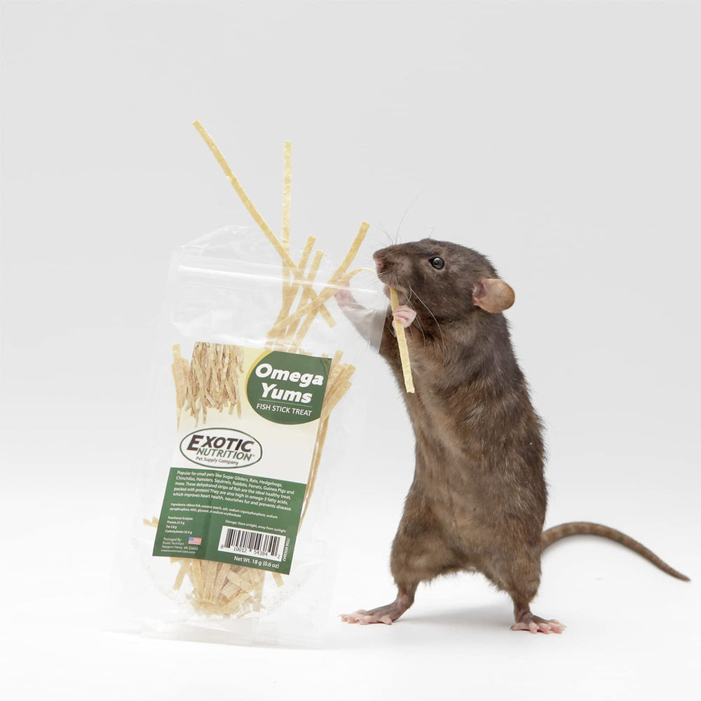 Omega Yums Exotic Nutrition – baton-poisson, stimulation et variété diététique