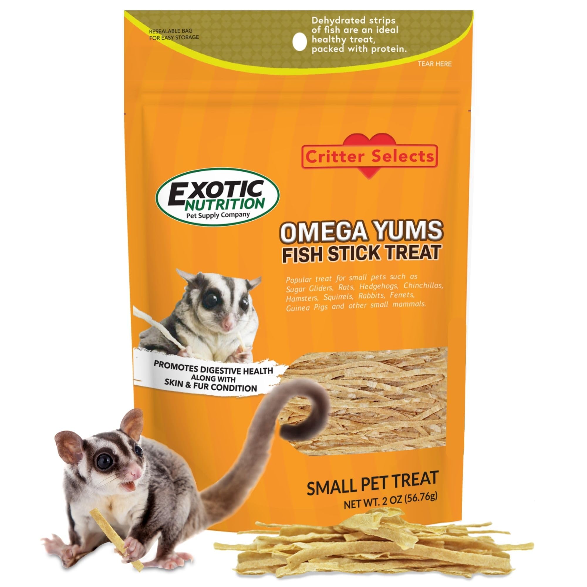 Omega YUMS apporte variété à l'alimentation des animaux.