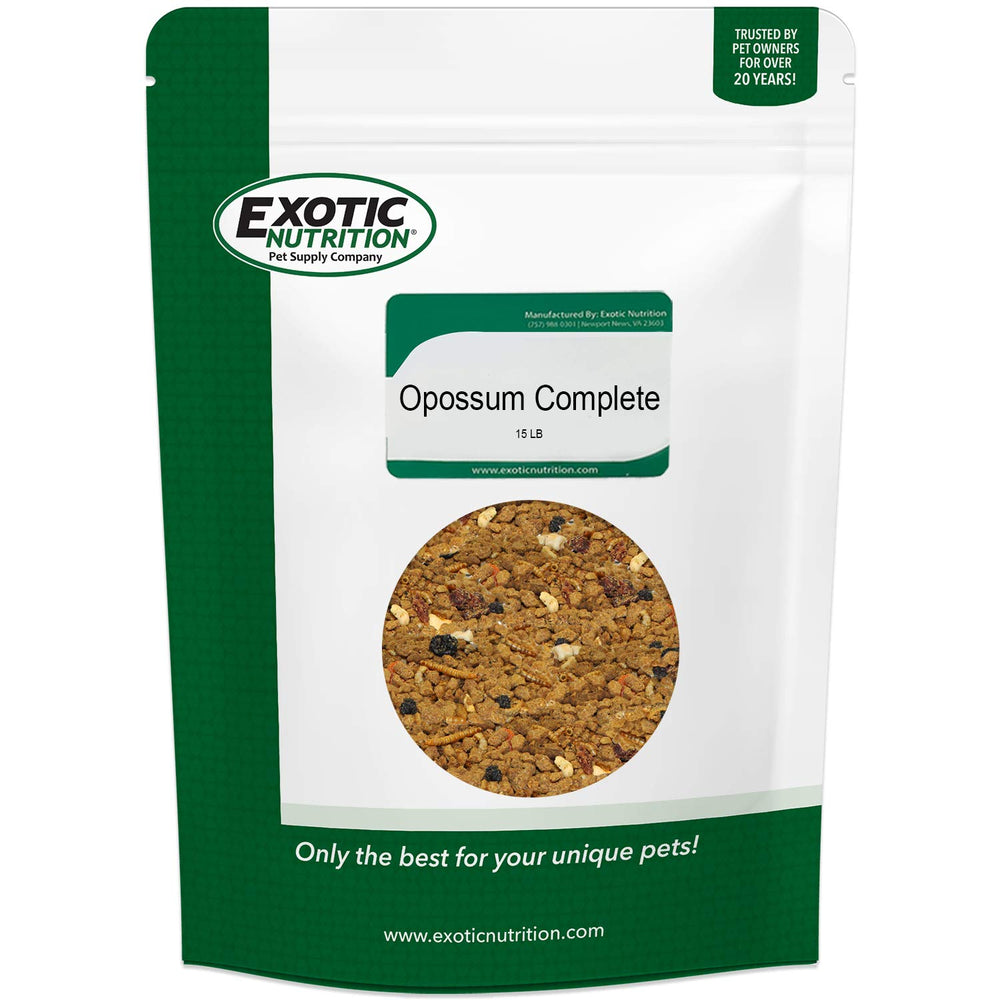 Emballage Exotic Nutrition Opossum Complete prêt à l'usage