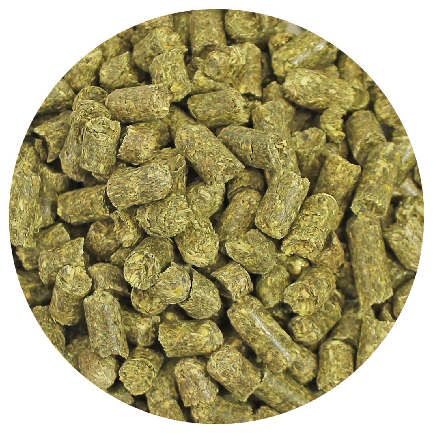 Timothy Pellets Exotic Nutrition : détail des grains naturels sans additifs