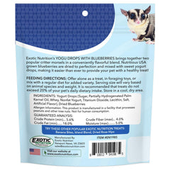 Exotic Nutrition Yogu Drops Myrtille — jouet de forage stimulant la recherche de nourriture