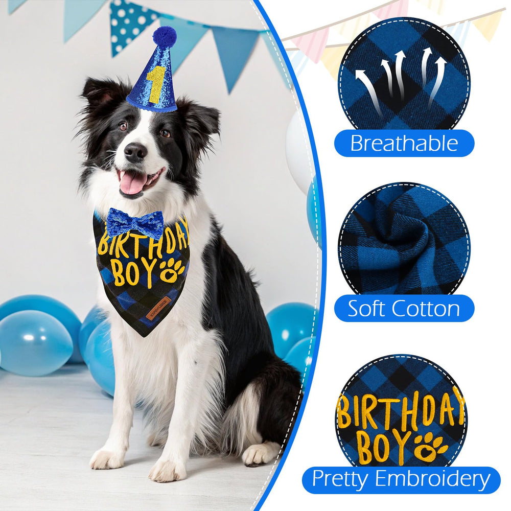 EXPAWLORER bandana double-face durable, réutilisable pour événements et photos.