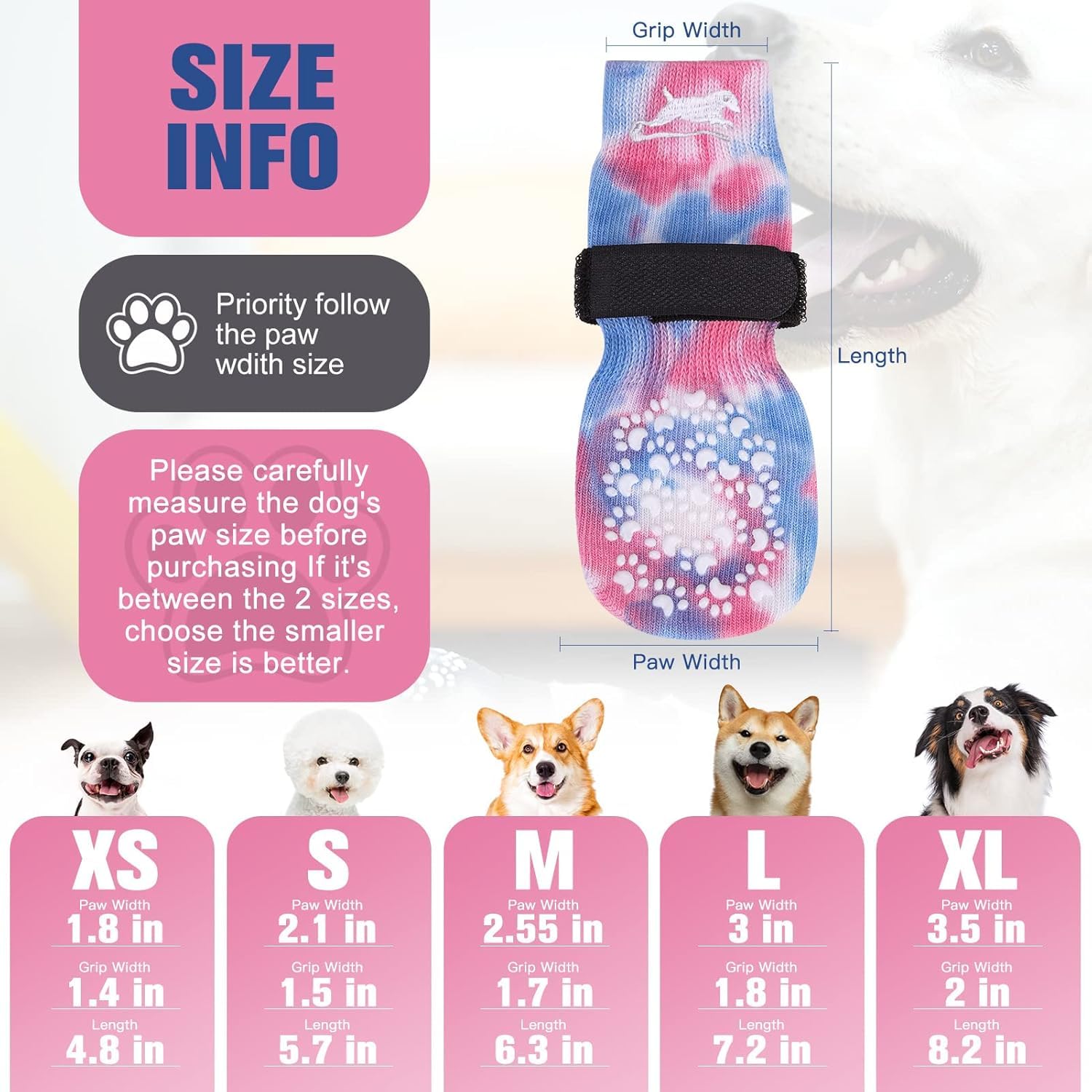 expawlorer bottes-pattes traction sur planchers lisses pour chiens actifs