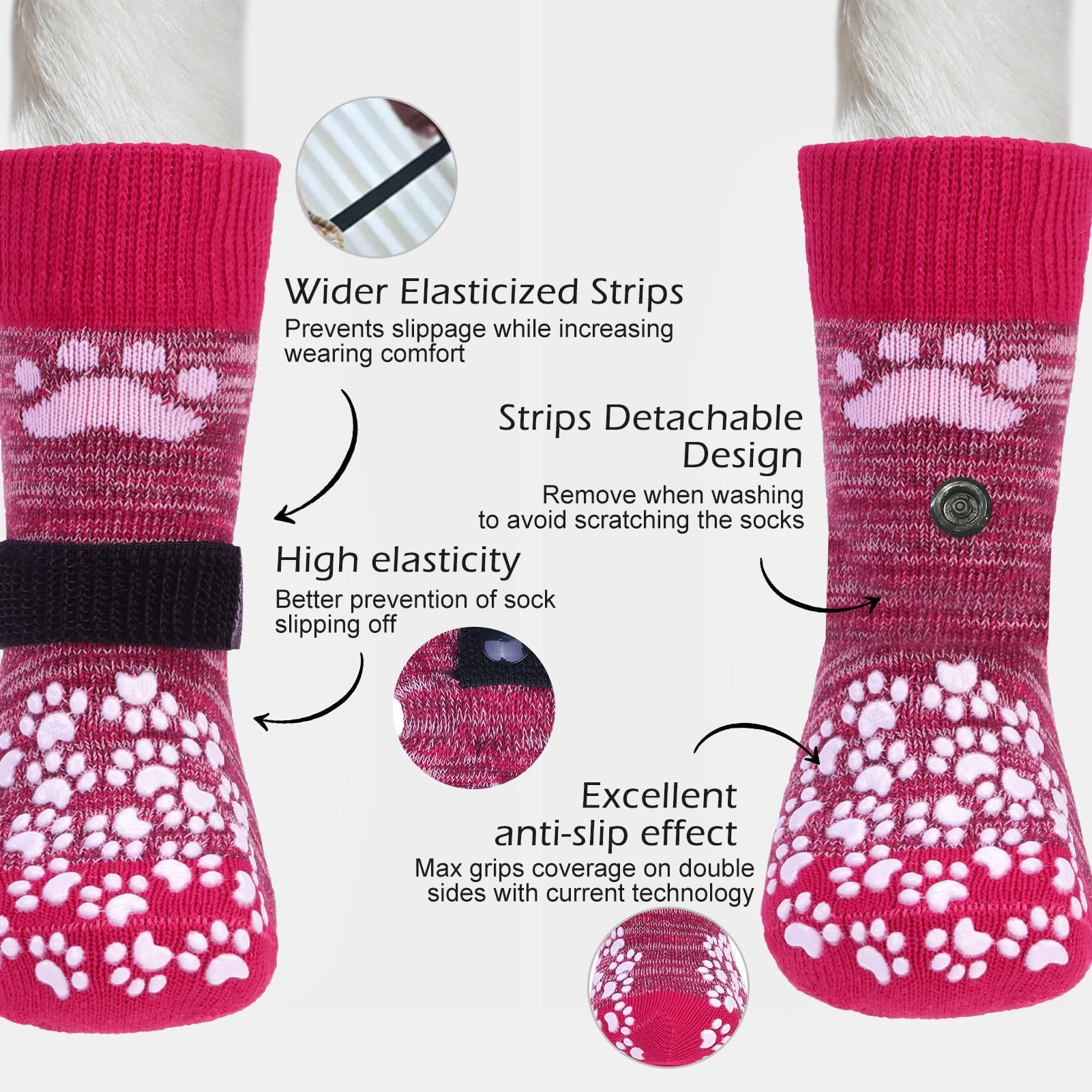 Bottes EXPAWLORER de protection des pattes pour chien en extérieur.