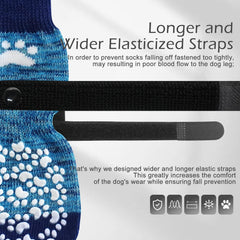 EXPAWLORER bottes pour chien senior, aide à la stabilité sur sols inégés.