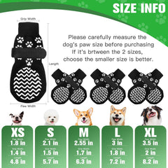 EXPAWLORER chaussettes antidérapage double-face pour traction fiable.
