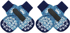Chaussettes EXPAWLORER avec grips anti-dérapants sur la semelle.