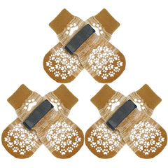 EXPAWLORER chaussettes anti-glissement pour chiens, adhérence sur sols lisses.