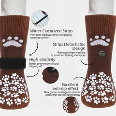EXPAWLORER chaussettes anti-lechage pour pattes, limitent le léchage.