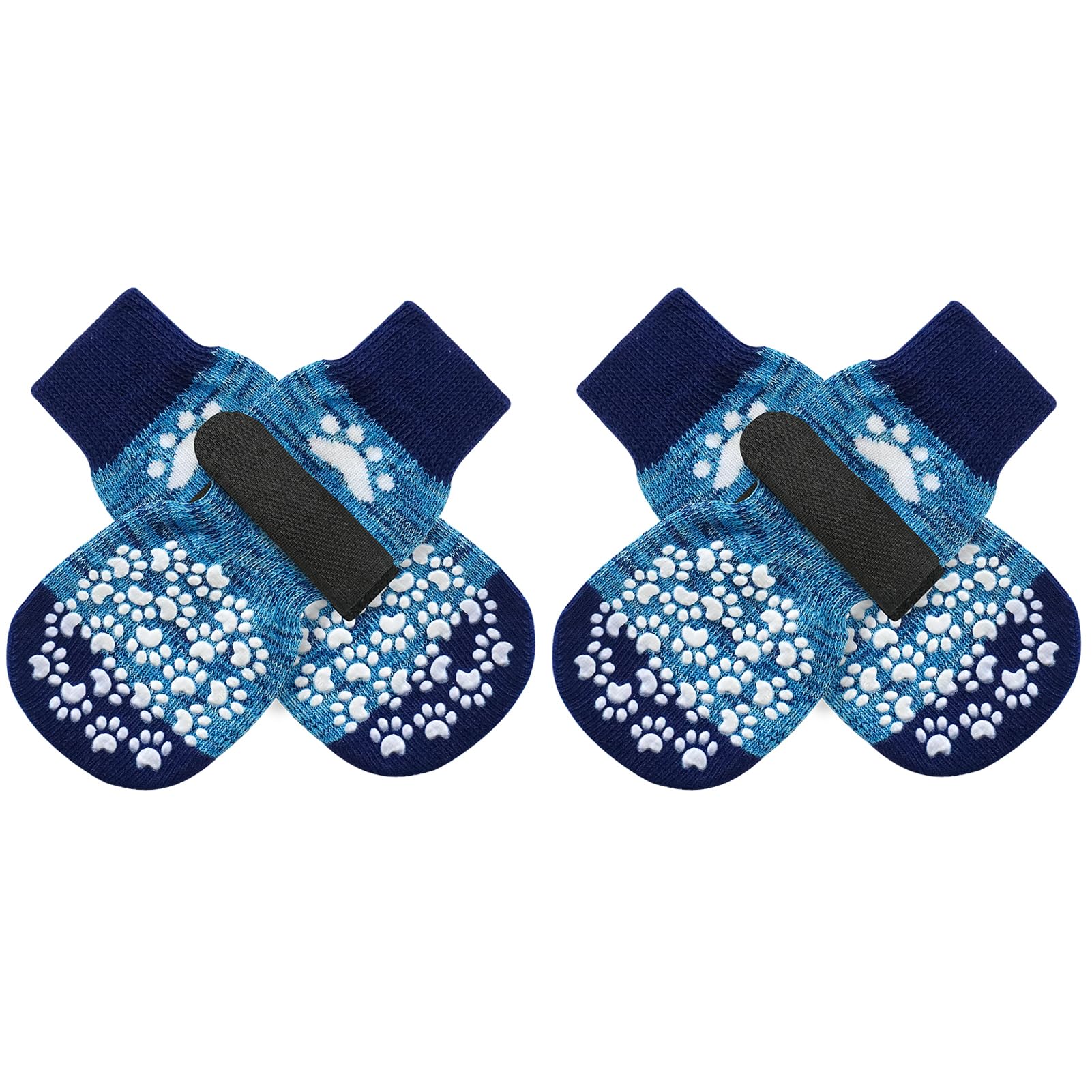 EXPAWLORER chaussettes chien antidérapantes pour une adhérence sur sols lisses.