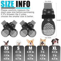 EXPAWLORER chaussettes protection-pattes sur sols chauds et rugueux