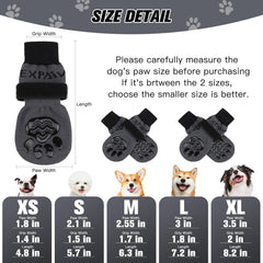 EXPAWLORER chaussettes douces en matière elastique pour chiens