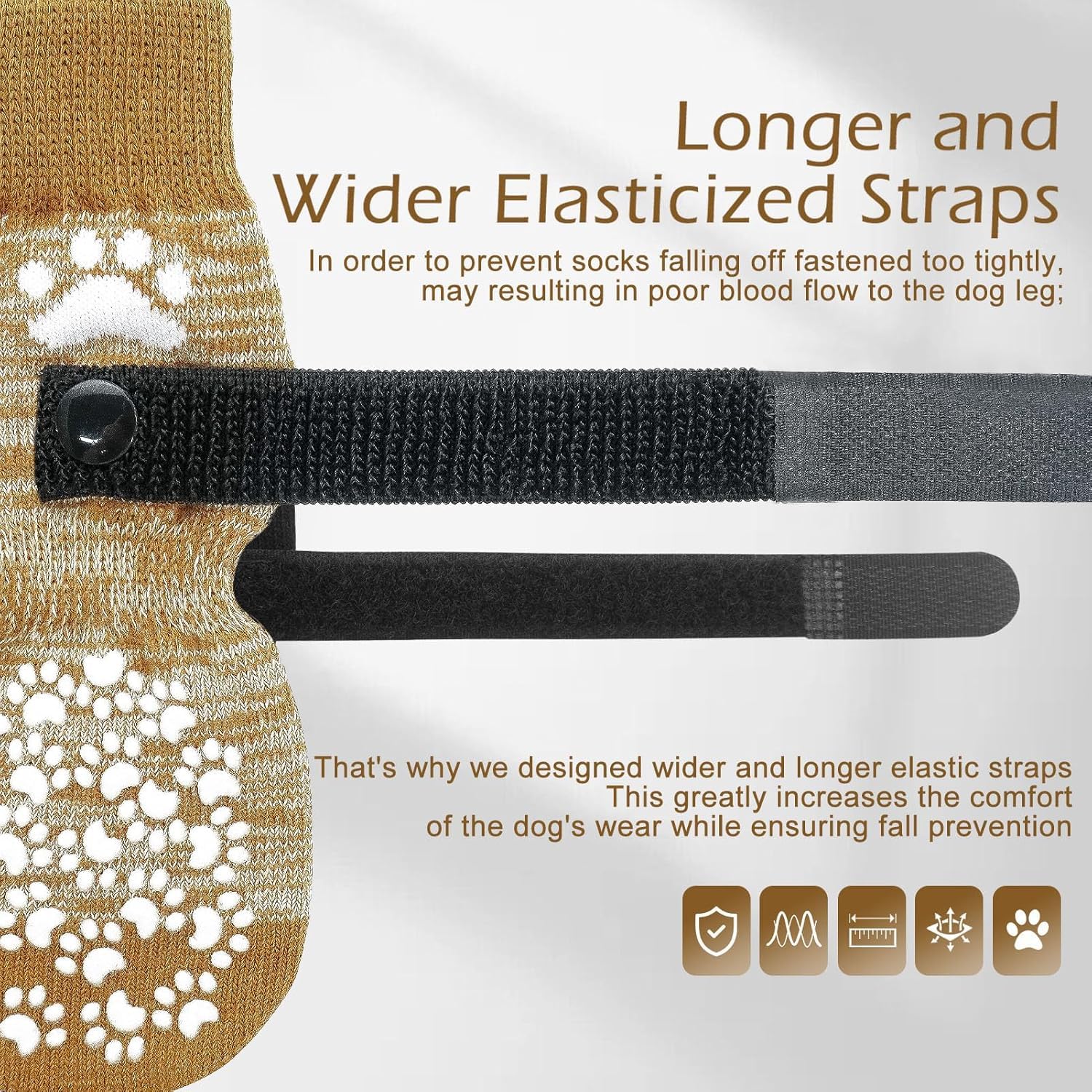 EXPAWLORER chaussettes mailles respirantes, confort léger