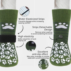 EXPAWLORER chaussettes pat anti-lechage, apaise les griffes irritées