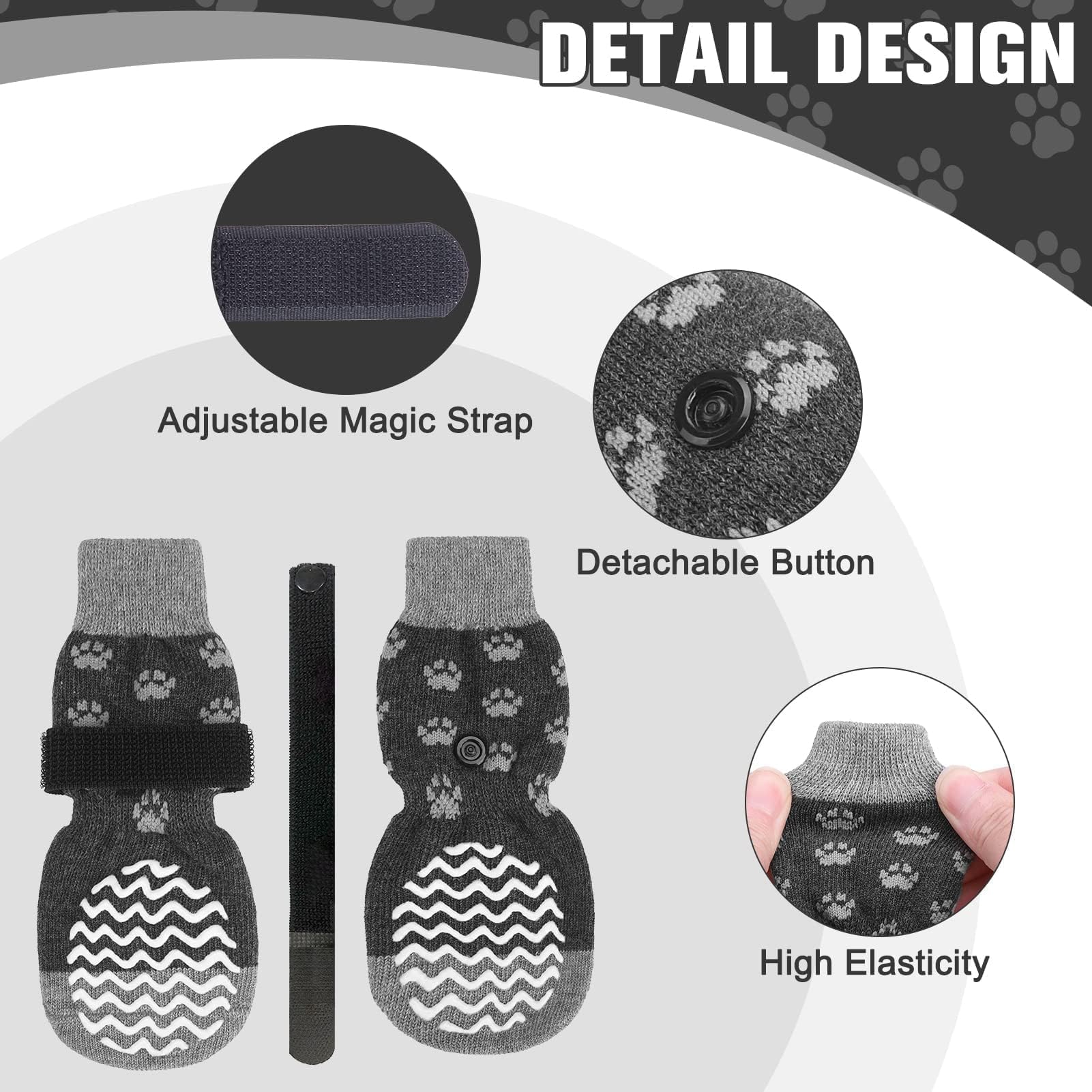 Taille ajustable et elasticite pour un ajustement sans pression