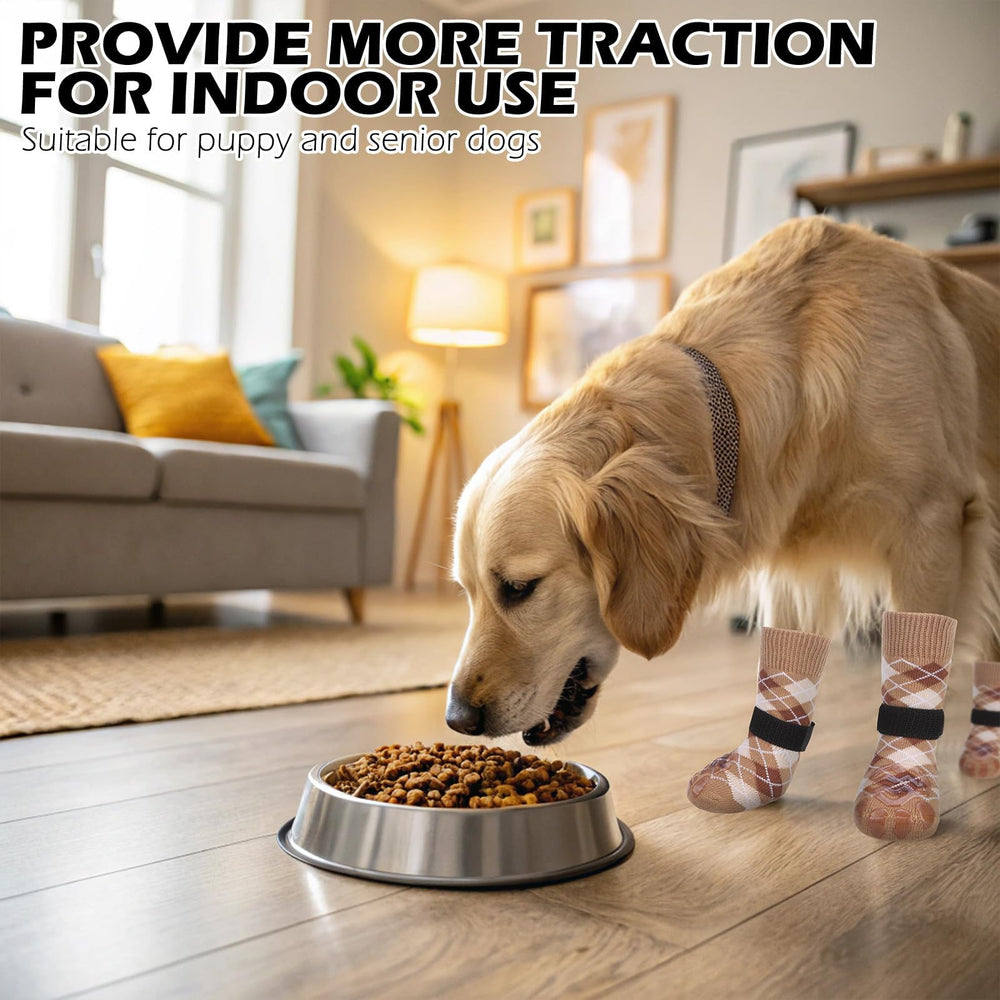 EXPAWLORER chaussons chien usage intérieur extérieur pratique.