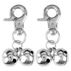 EXPAWLORER cloche pour chat, lot de 2, son clair et audible.