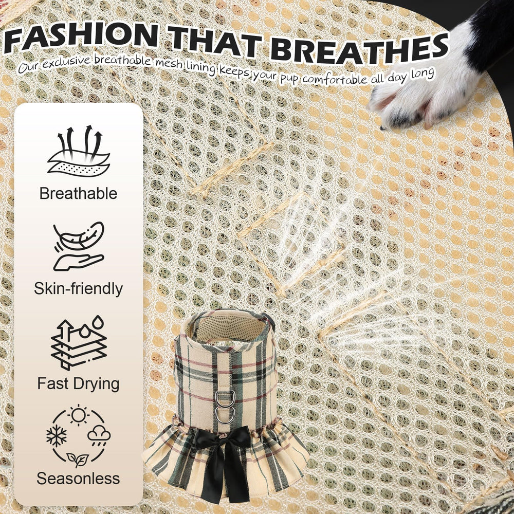 EXPAWLORER harnais-chien velcro-ajustable, enfiler rapidement et ajuster facilement