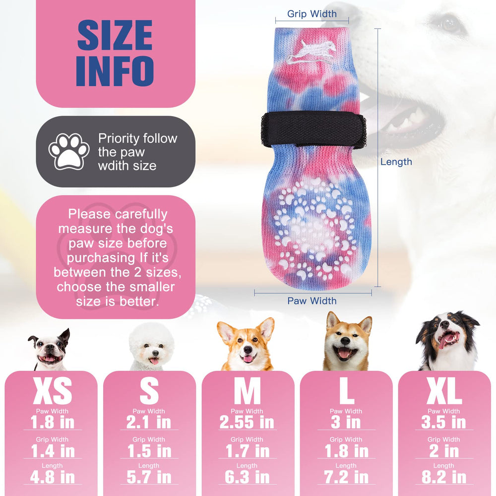 EXPAWLORER chaussettes chien anti-lechage des pattes, réduction des irritations