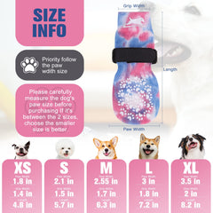 EXPAWLORER chaussettes chien anti-lechage des pattes, réduction des irritations