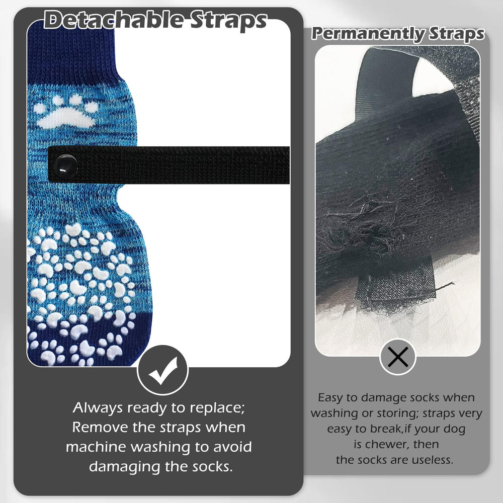 EXPAWLORER chaussettes adaptées chiens ages, stabilité sur sols en bois.